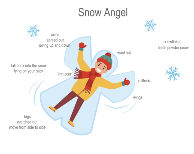 Winter Activities – Snow Angel Winter Activities - Snow Angel