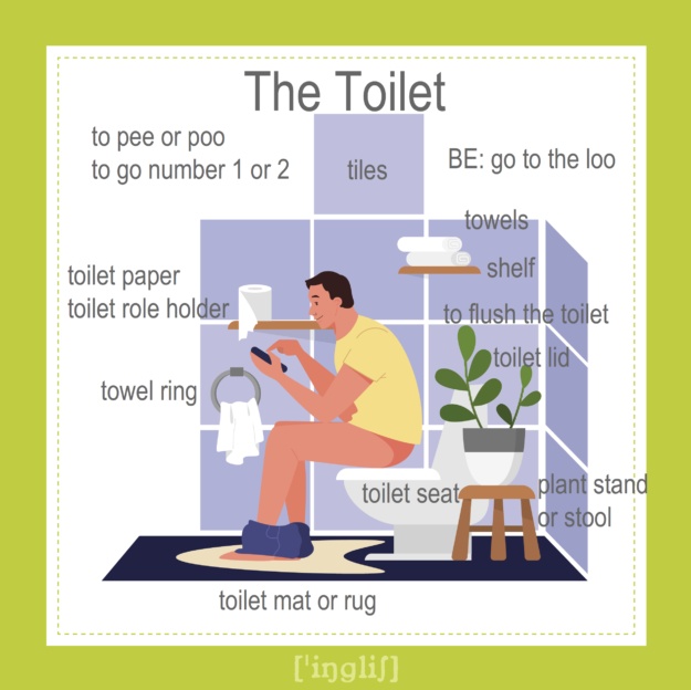 Daily Activities-The Toilet-Labelled Daily Activities-The Toilet-Labelled